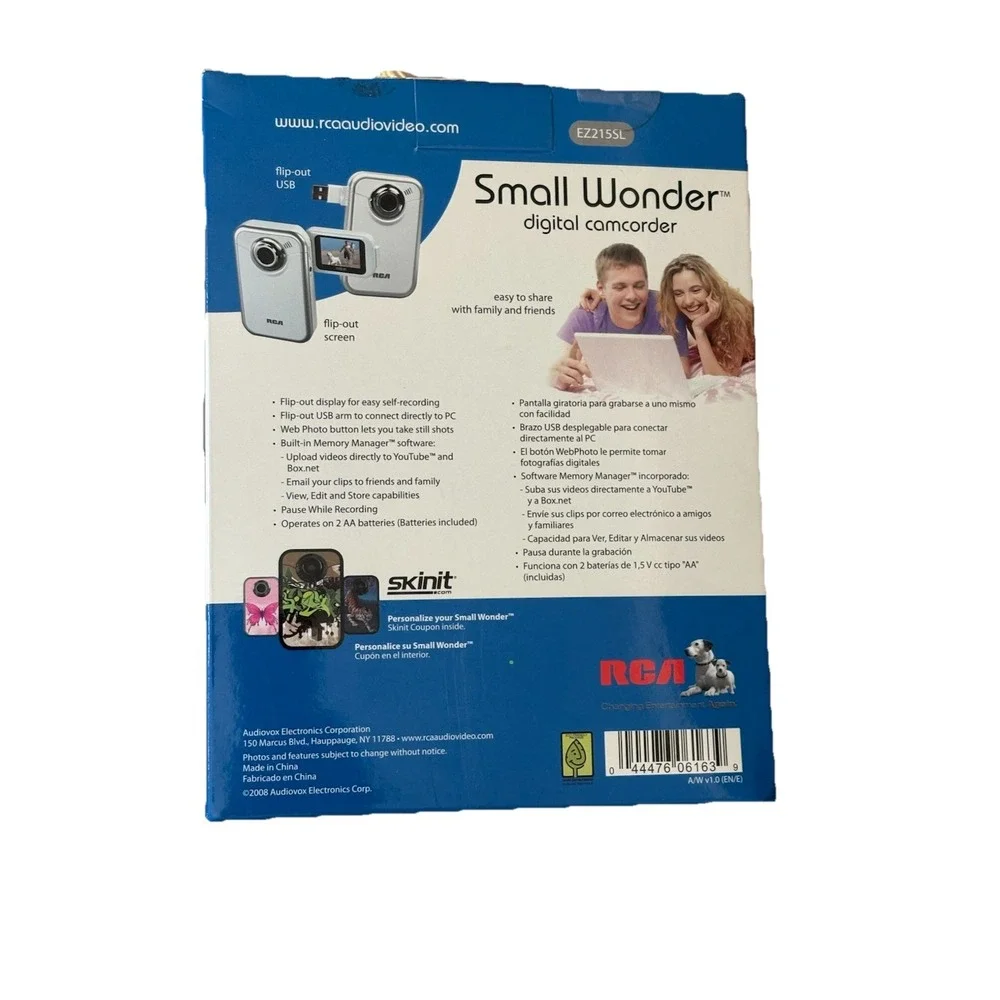 RCA Small Wonder EZ215SL Digital‎ Camcorder Vintage New in Box